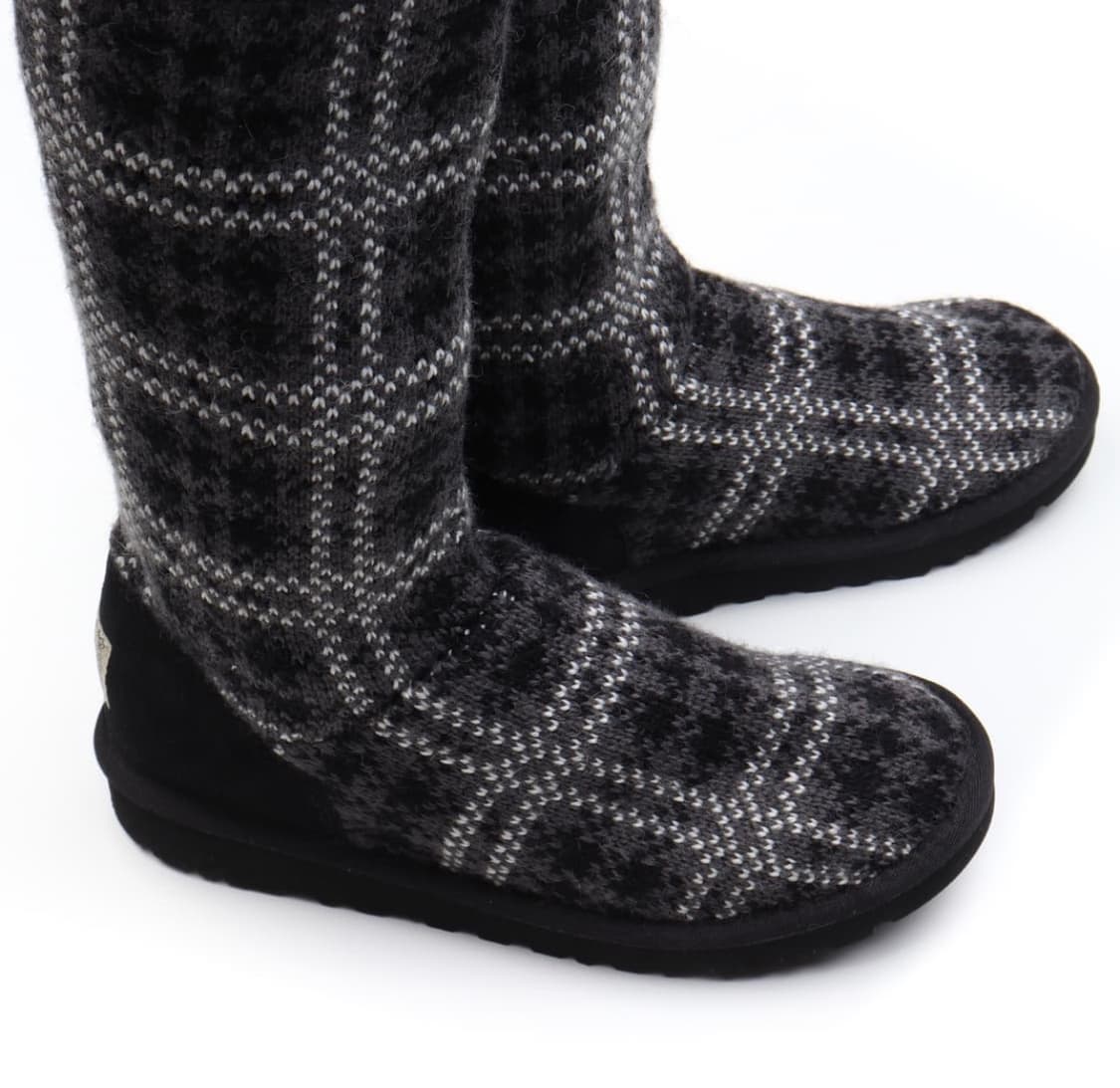 어그 체크 니트 삭스 부츠 상품이미지4