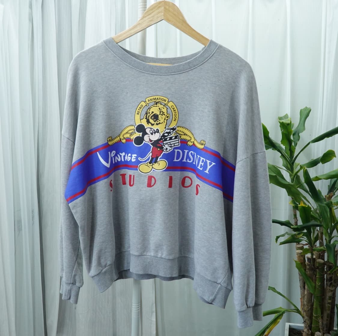 빈티지 디즈니 미키마우스 크루넥 스웻셔츠 1841 상품이미지2