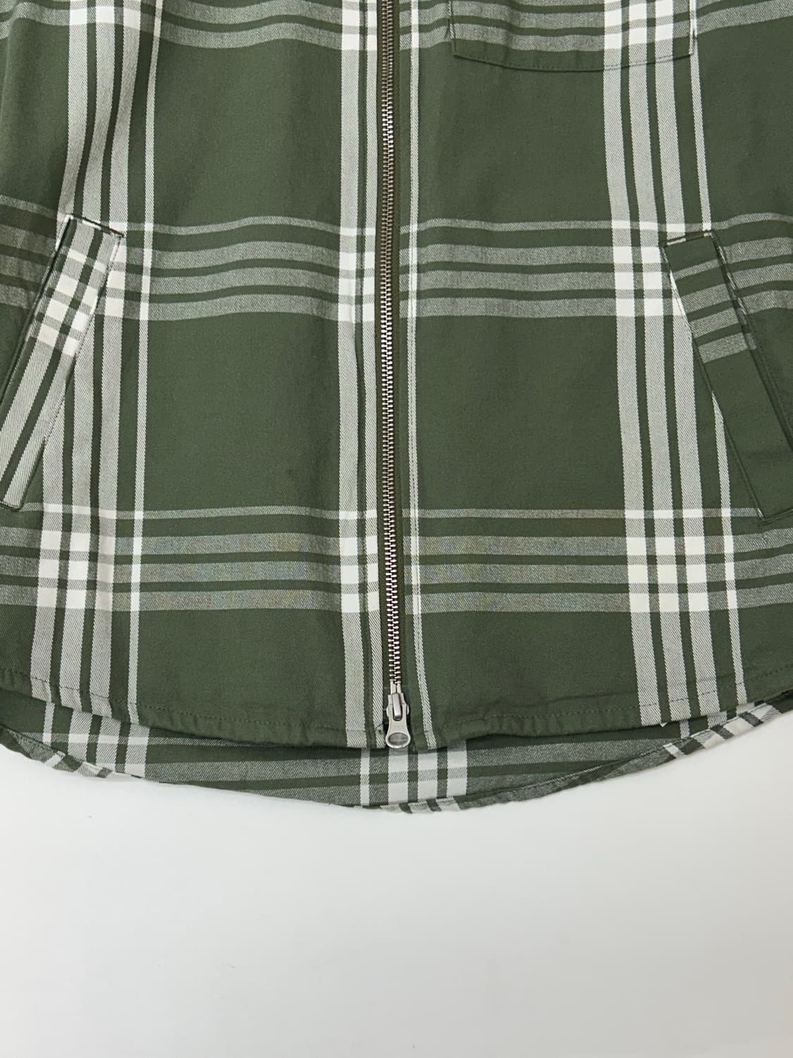 Carhartt 칼하트 윕 그린체크 셔츠 자켓  상품이미지6