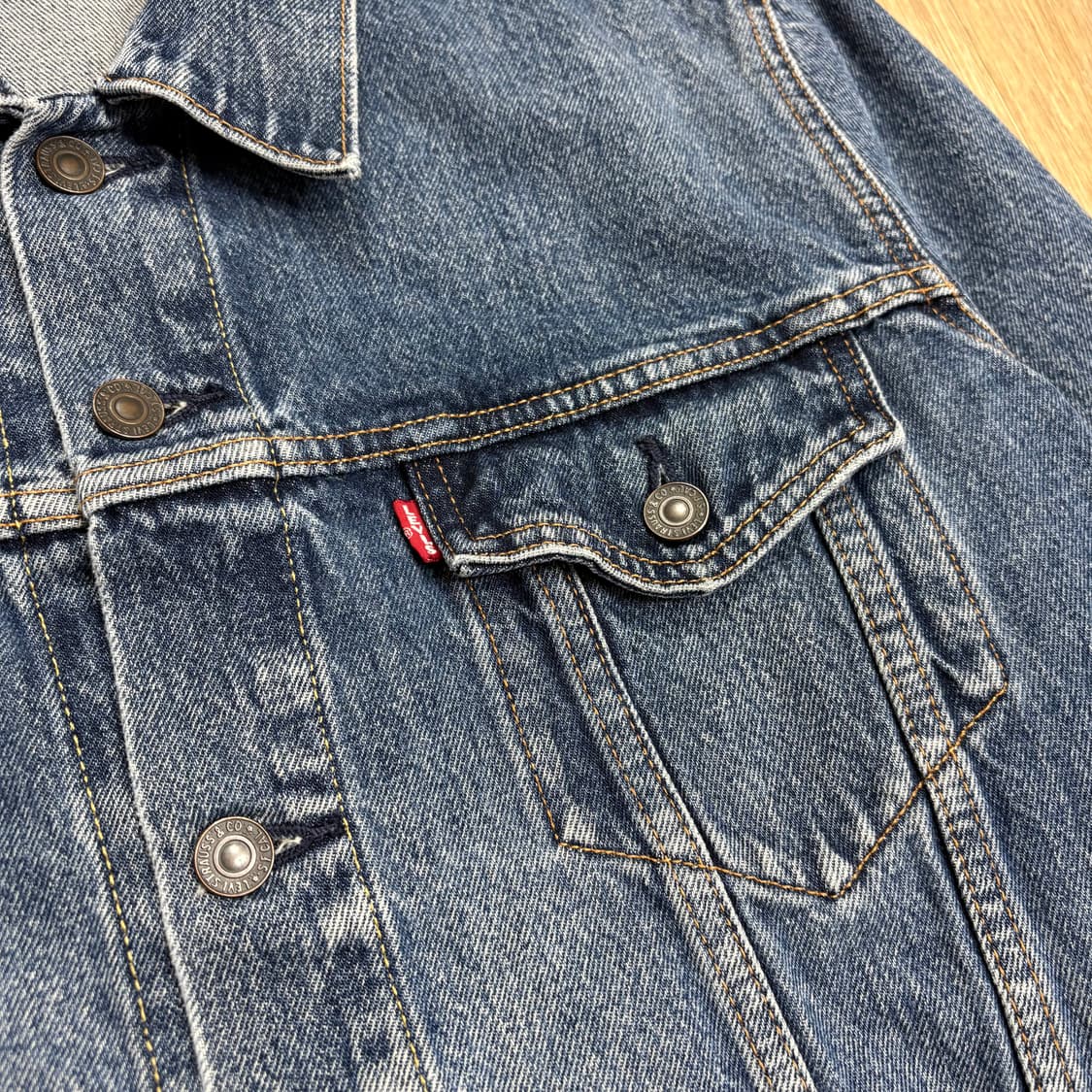 리바이스 / 데님 트러커 자켓 / M(95~100)사이즈 상품이미지5