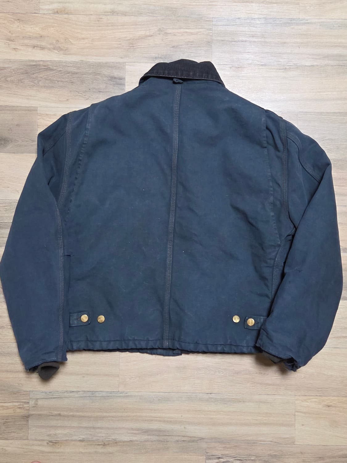 빈티지 칼하트 J02 네이비 숏기장 디트로이트 자켓 상품이미지7