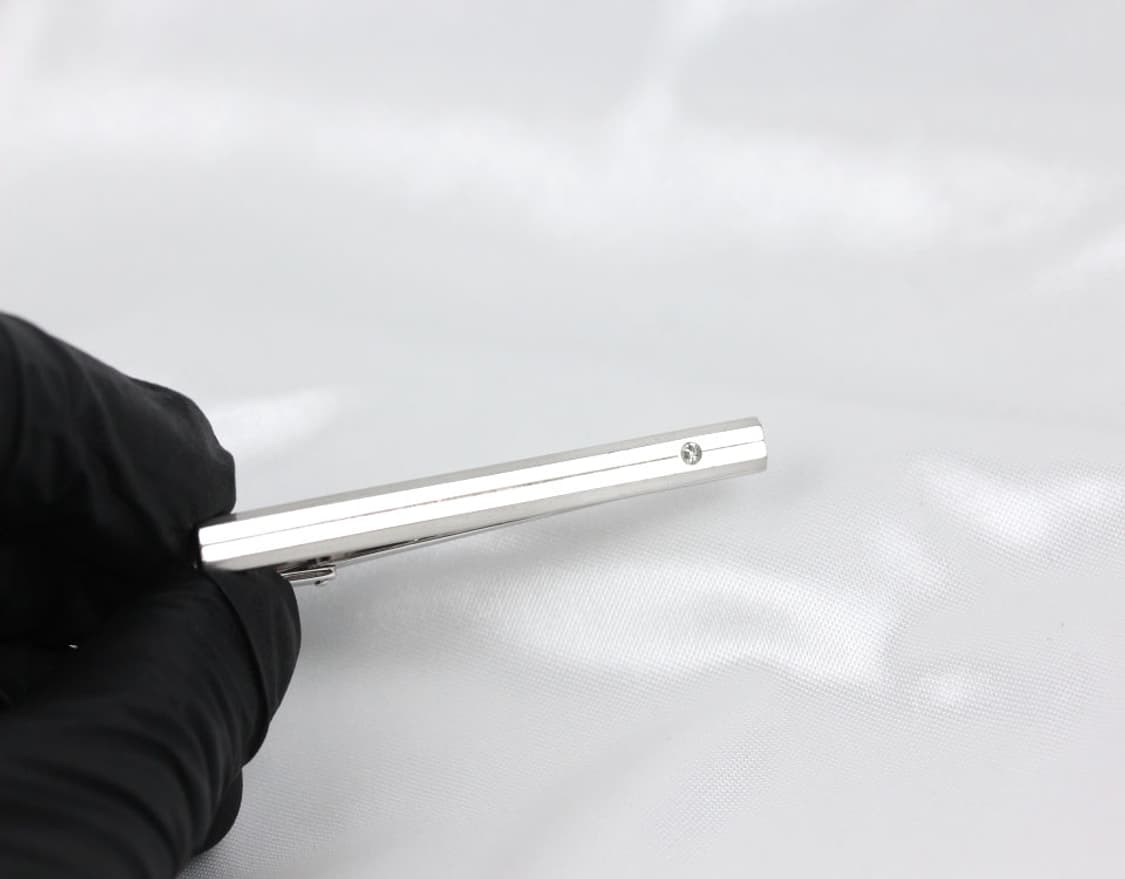 캐서린햄넷 B+등급 6cm 남자 명품 넥타이핀 빈티지 상품이미지5