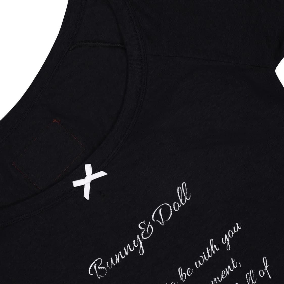 Bunny&doll New See-through T (Black) 상품이미지4