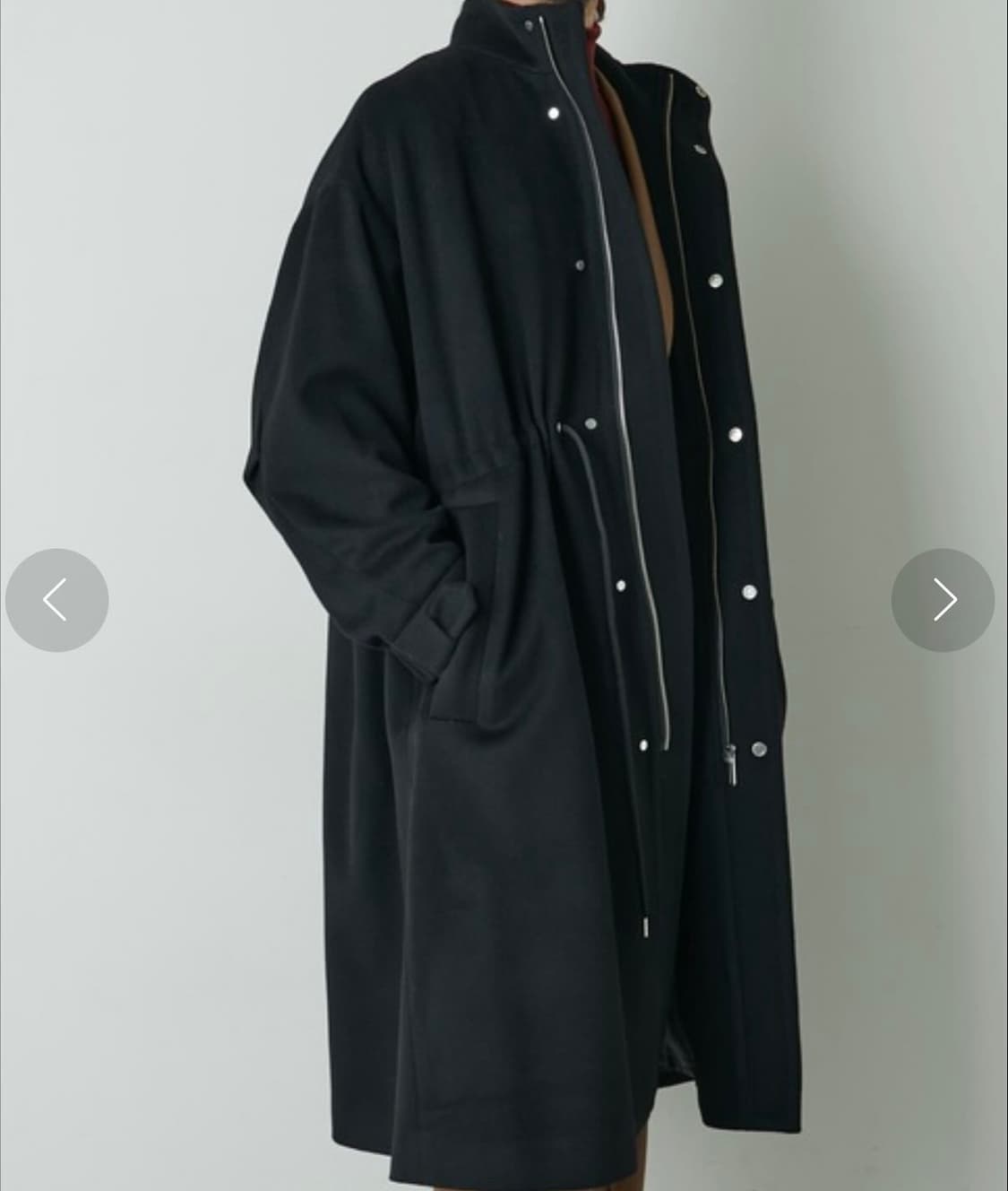 Lui's - 울 모즈 코트 상품이미지7