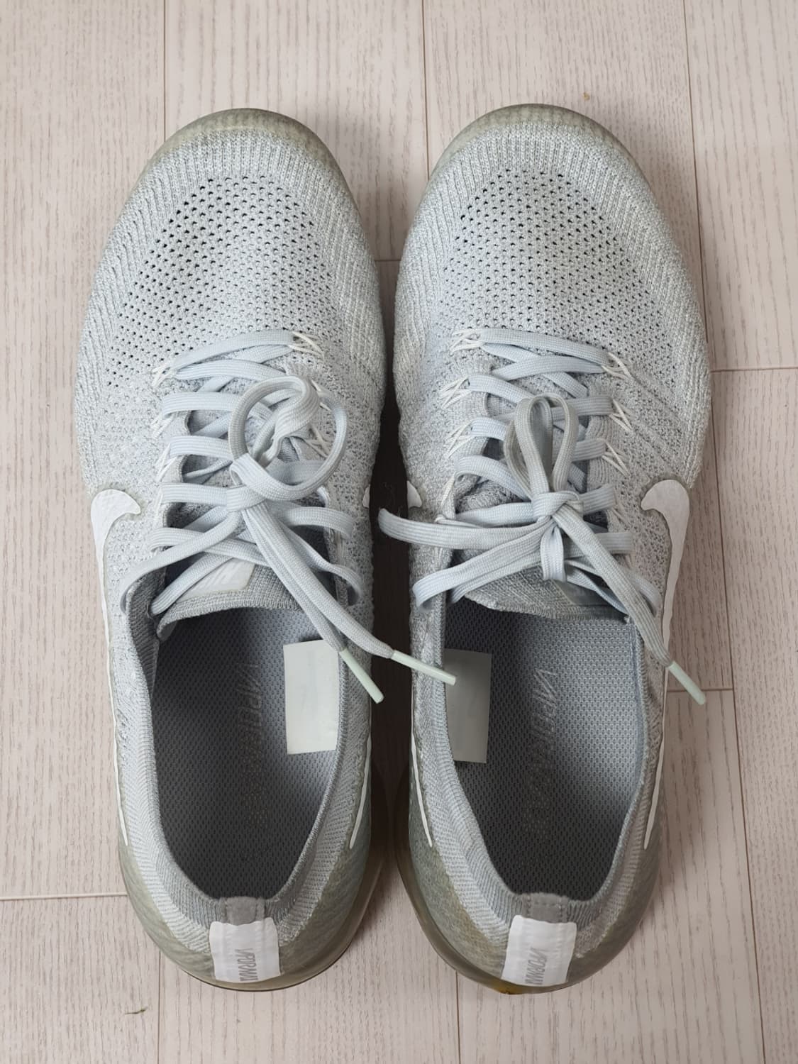 나이키 에어 베이퍼맥스 플라이니트 1퓨어 플래티넘 295  상품이미지6