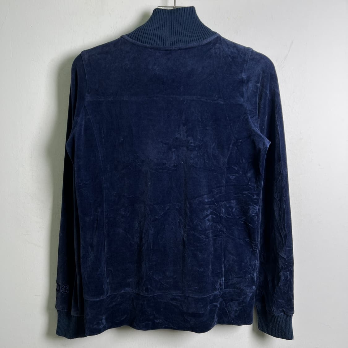 아디다스 네이비 벨벳 트랙 자켓 S 상품이미지6