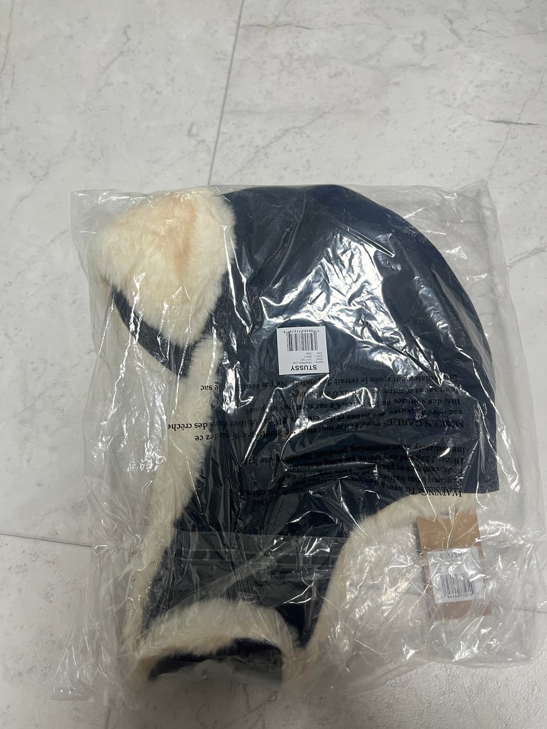 스투시 립스탑 트래퍼 캡 네이비 상품이미지3