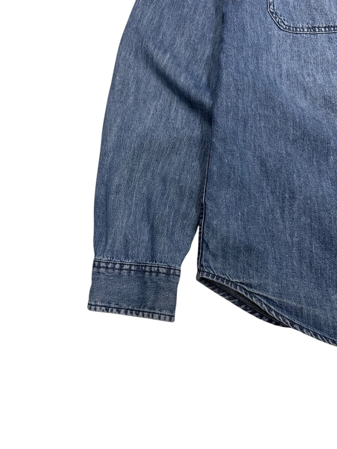 데님앤서플라이 샴브레이 셔츠 (M)  상품이미지5