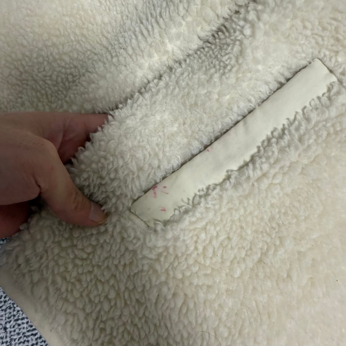 디스커버리 뽀글이 털후리스 후드집업 S  상품이미지5