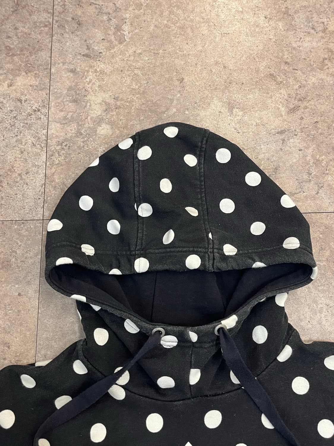 아디다스 도트 후드티 블랙 95 #csz2757 상품이미지6