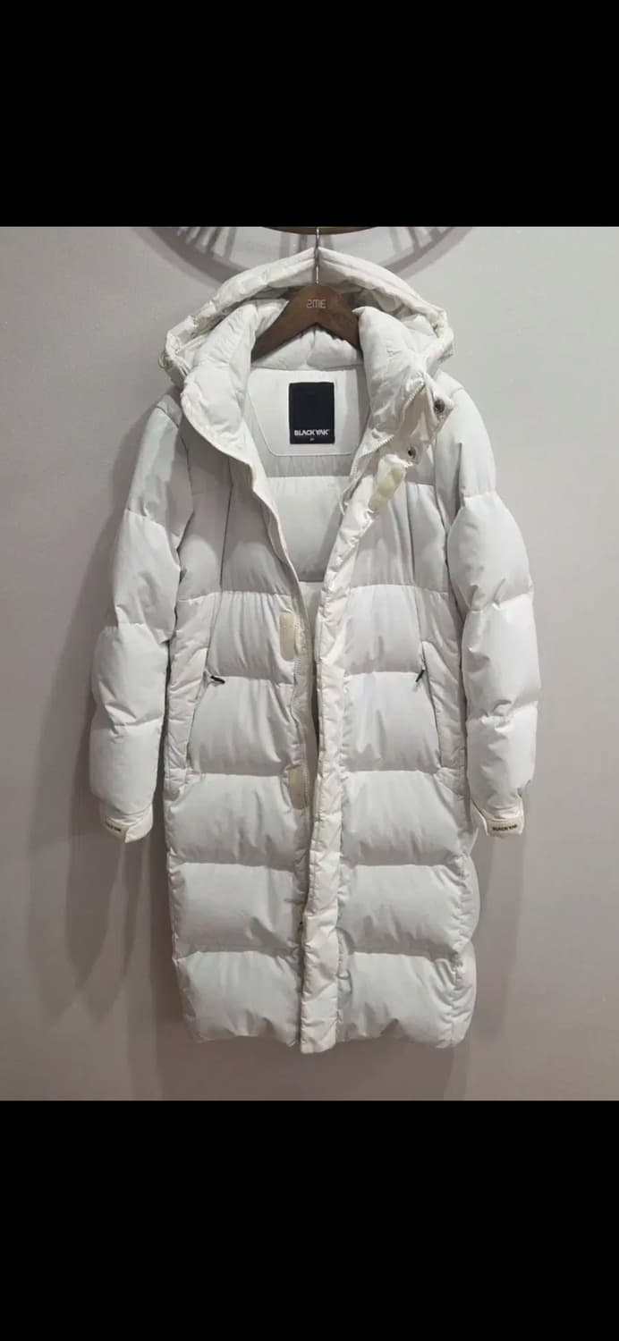 블랙야크 화이트 롱패딩 여성 85 상품이미지1