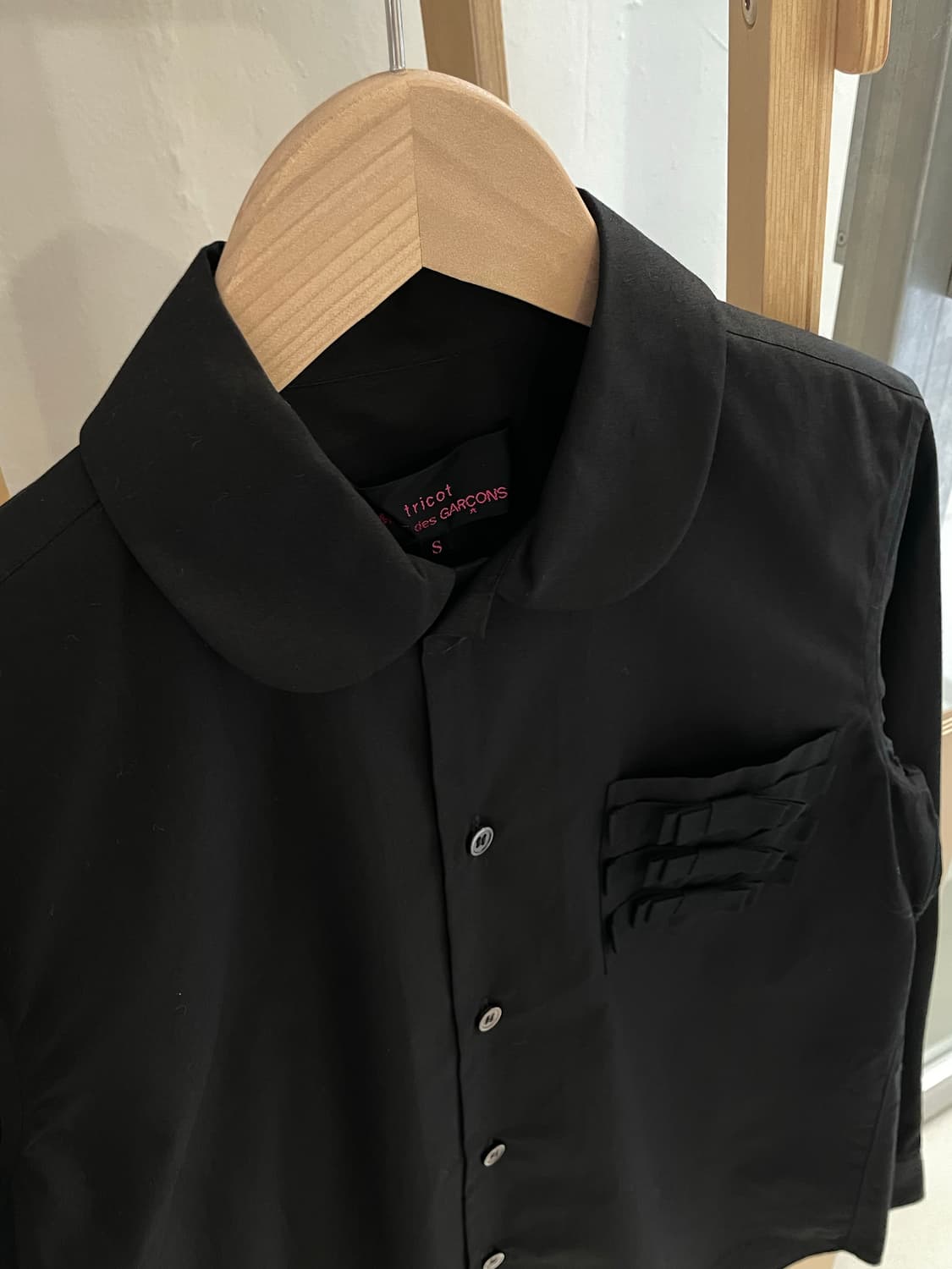 꼼데가르송 트리콧 리본 셔츠 상품이미지1