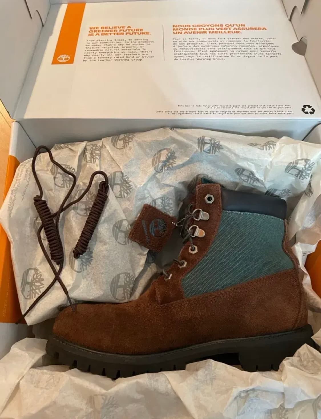 디네댓 팀버랜드 6인치 부츠 260 풀박 상품이미지1