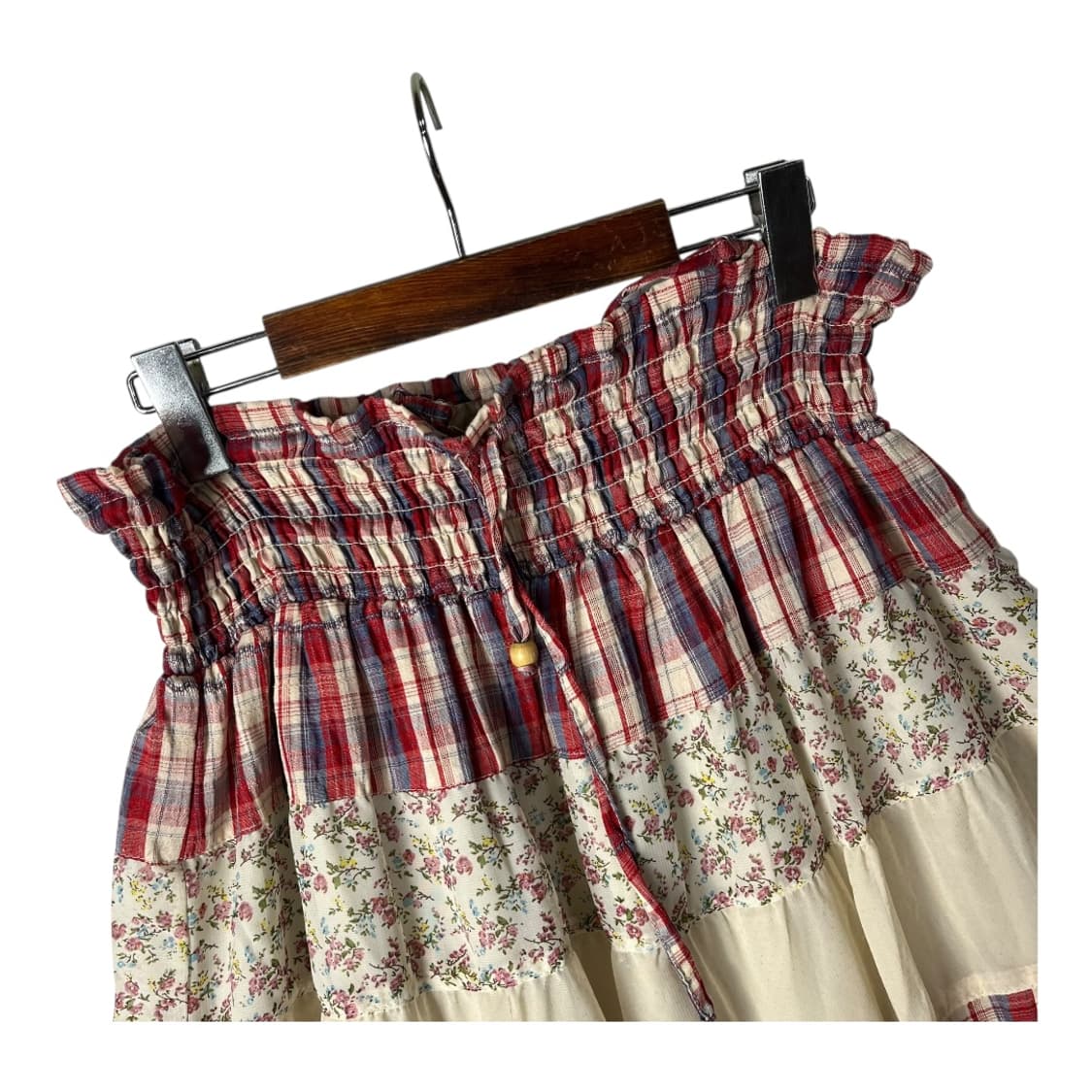 [JPN] 빈티지 모리걸 패치워크 스커트 상품이미지3