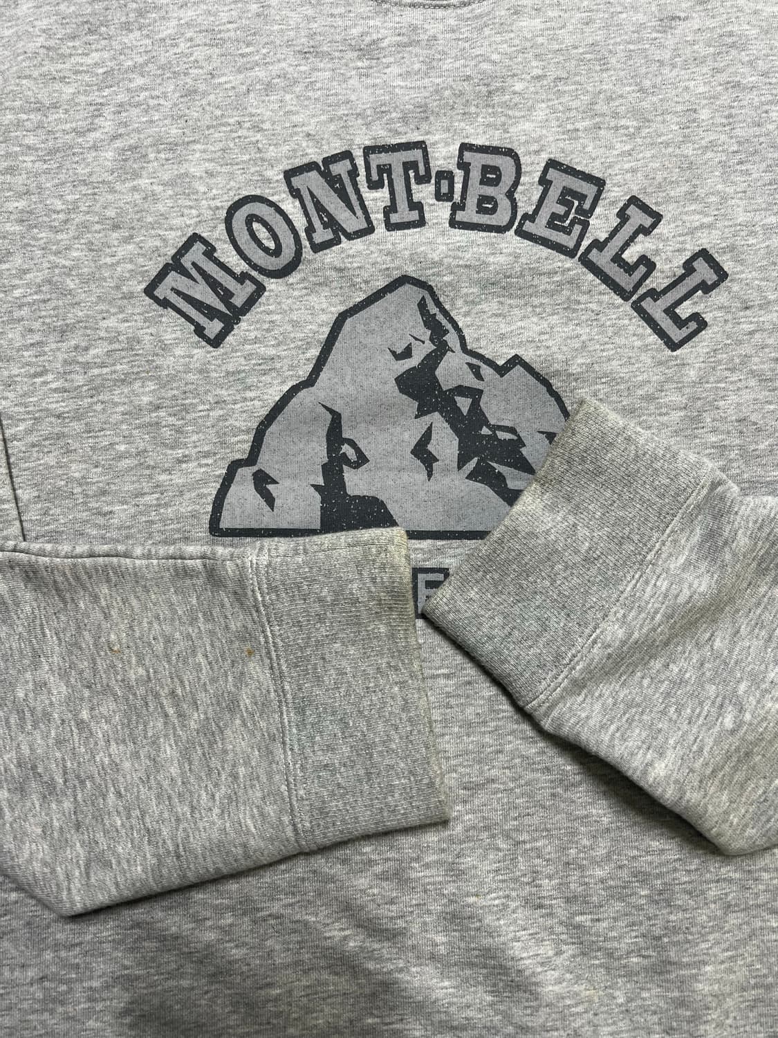 Montbell 1975 헤더그레이. 맨투맨  상품이미지4