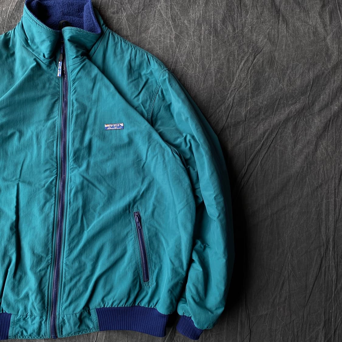 80s green Eddie Bauer warm-up  상품이미지4