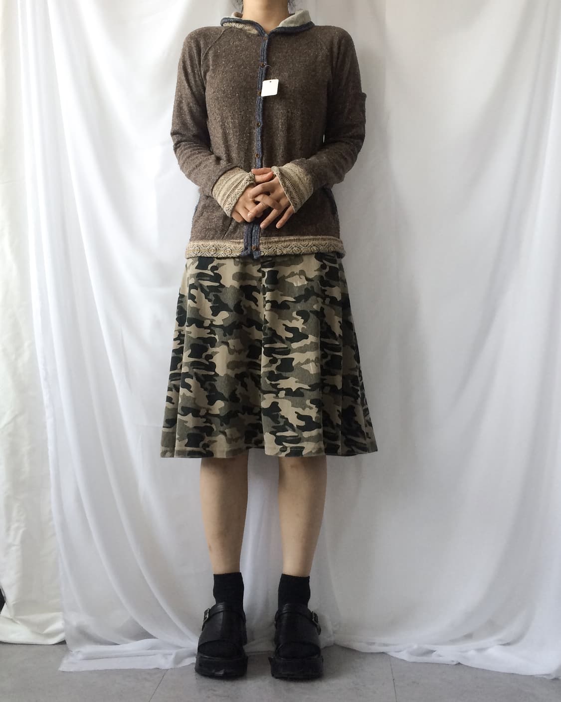 Ethnic mood knit cardigan 상품이미지7