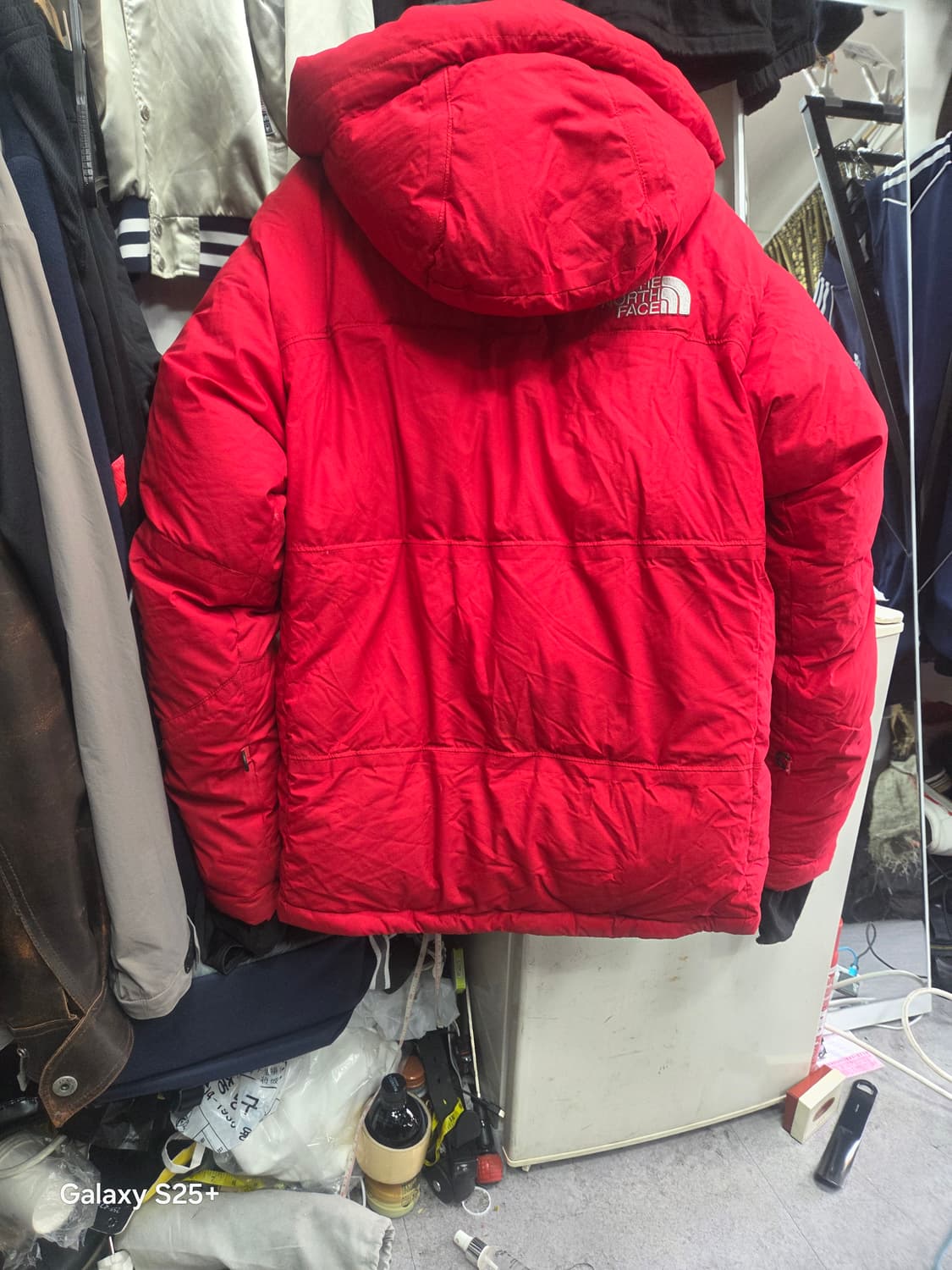 노스페이스  히말라야   레드   팽딩 상품이미지4