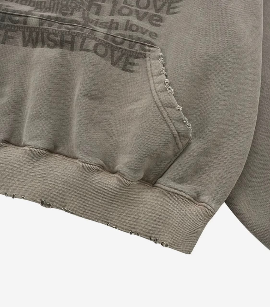 마이딥블루메모리즈(mbdm) belief, wish, love 후드티 상품이미지3