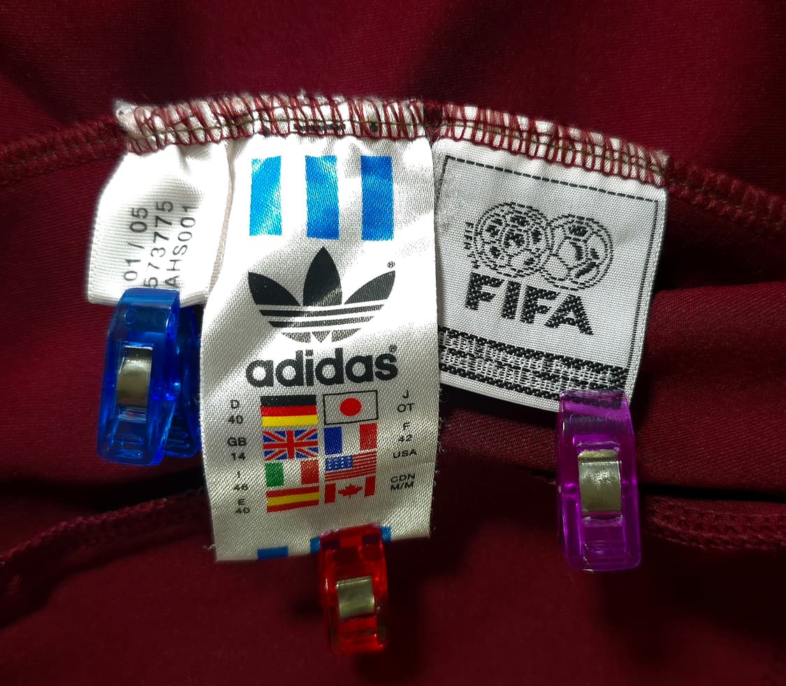 아디다스 정품 2006 월드컵 포르투갈 트랙탑 자켓 95 져지 바람막이  상품이미지9