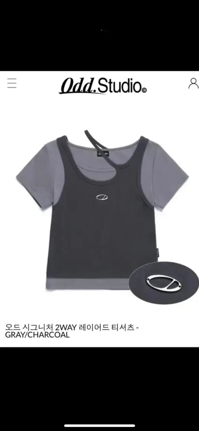 오드 스튜디오 레이어드 티셔츠 상품이미지1