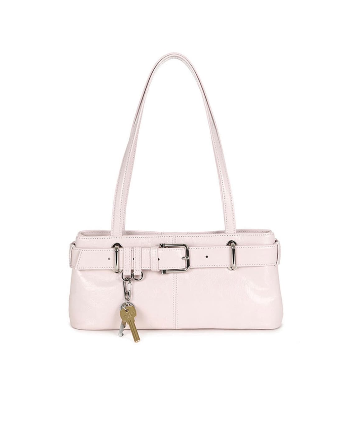 오소이 숄더 브로클 미니 백 핑크 상품이미지1