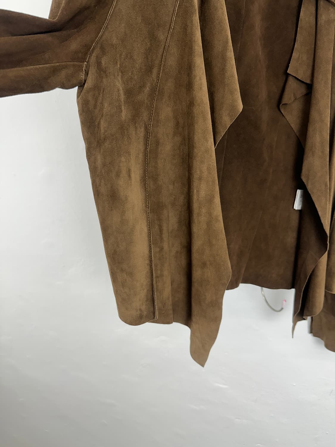 Suede Drape Open Jacket 상품이미지6