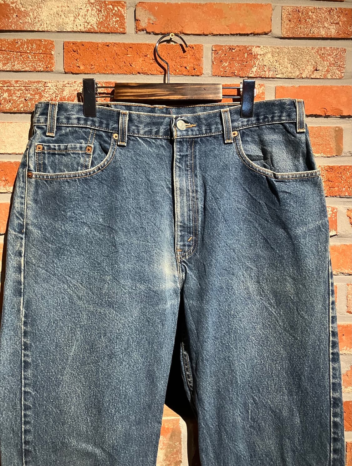 USA 빈티지 리바이스 505 데님 팬츠 상품이미지3