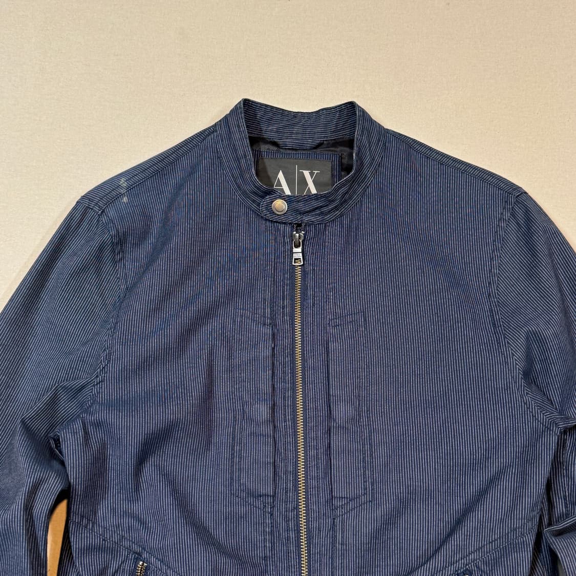 S) 아르마니 익스체인지 A/X 싱글 라이더 자켓 상품이미지3