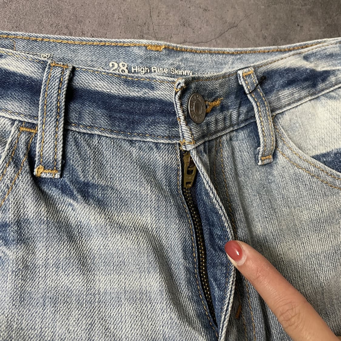 LEVI'S 리바이스 빈티지 스키니핏 데님 코튼팬츠 A00316 상품이미지3