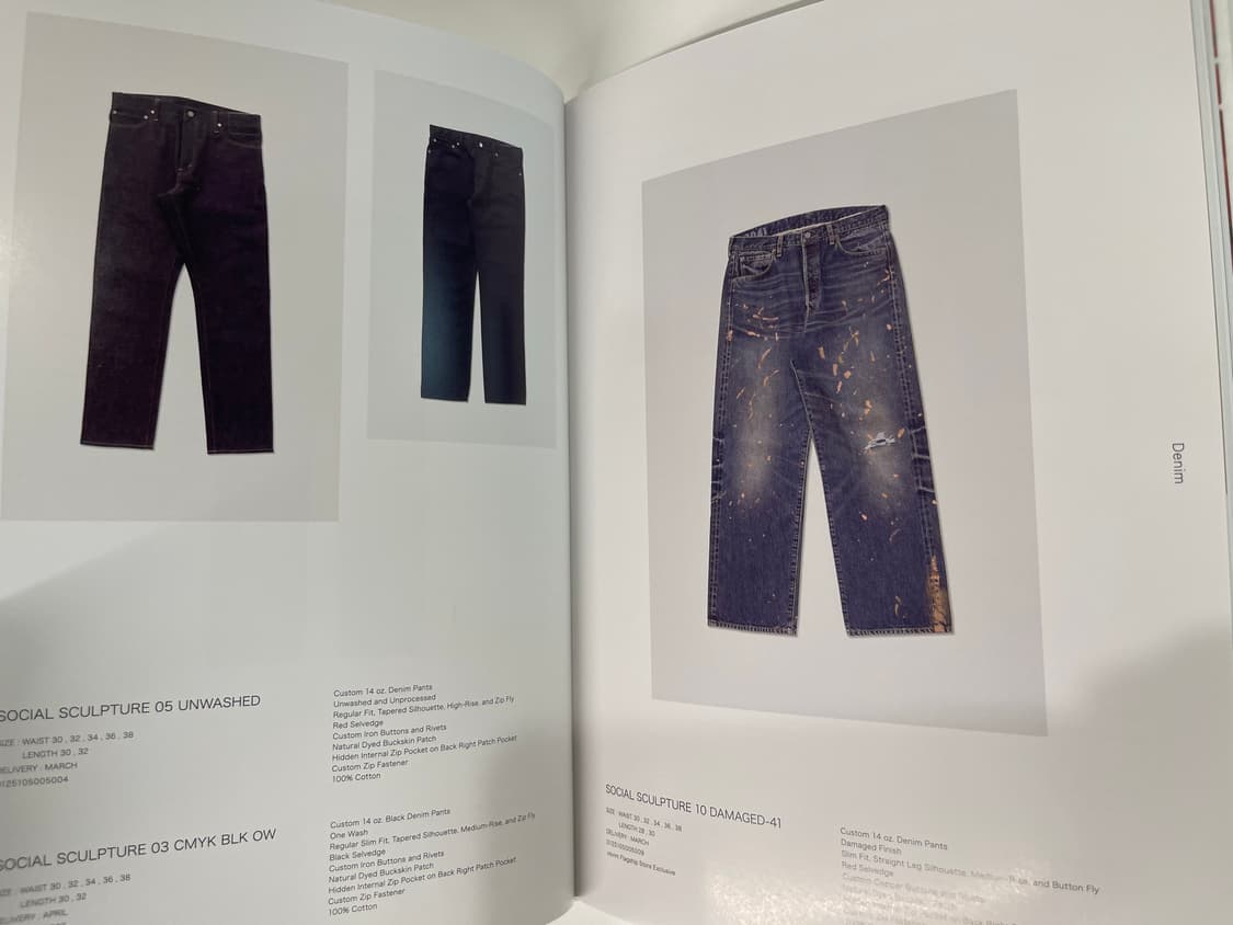 비즈빔 SS2025 디자인 아카이브 룩북 세트 visvim 상품이미지3