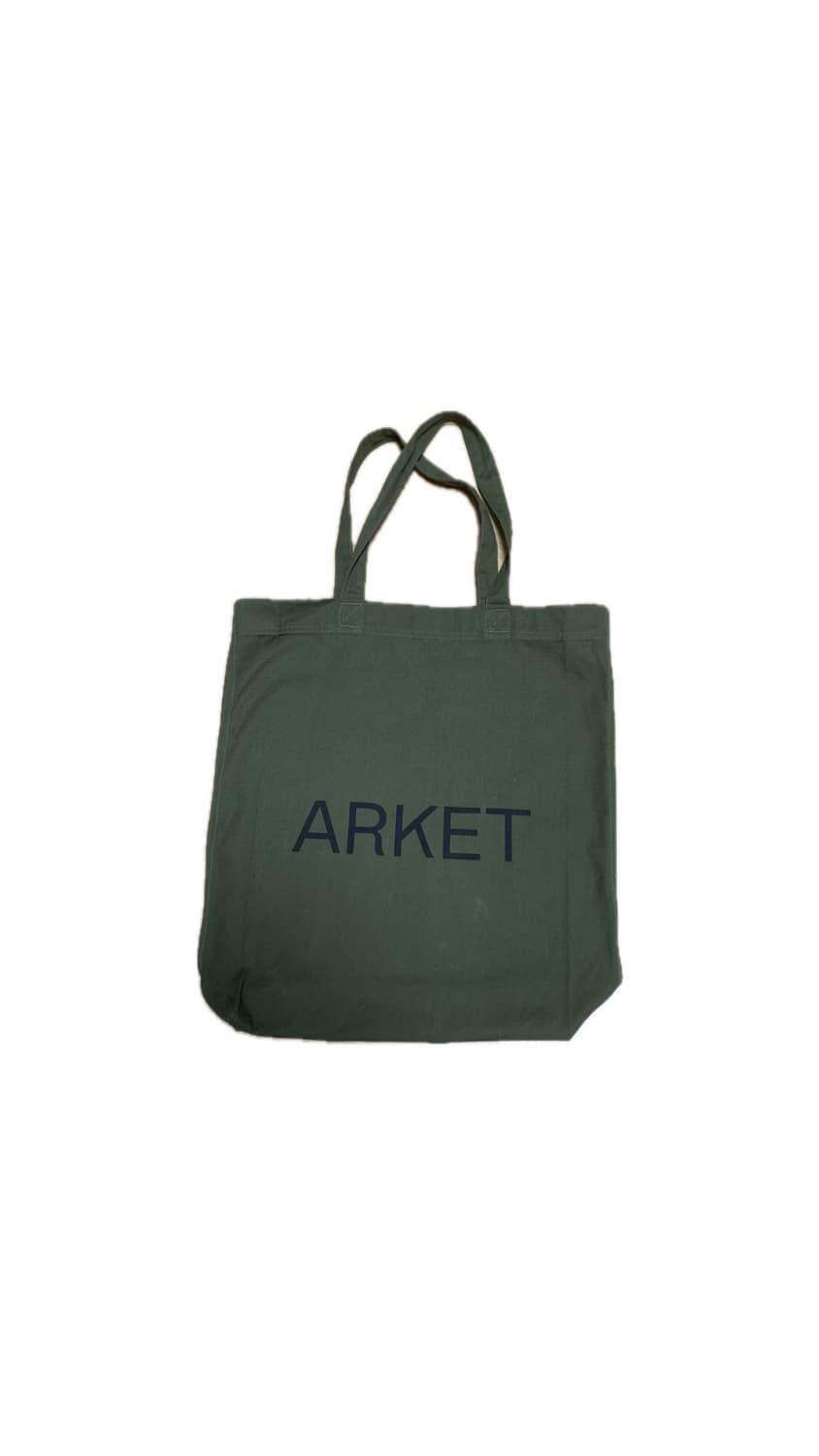 실착용 1회 아르켓 에코백 토트백 카키색 상품이미지1