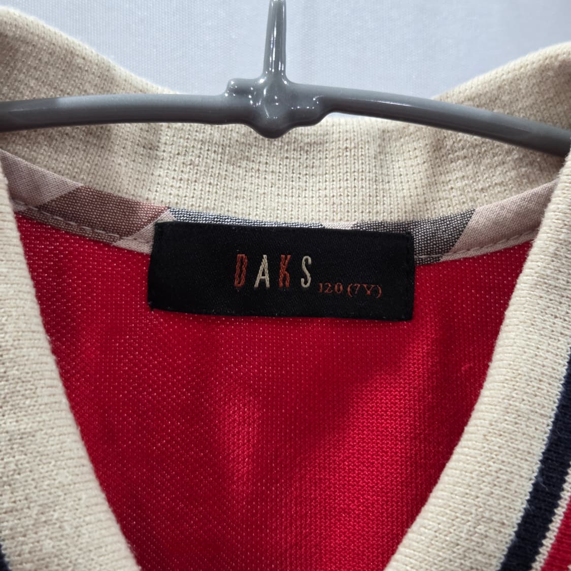 닥스 여아 피케 카라 원피스 120/7Y  상품이미지3