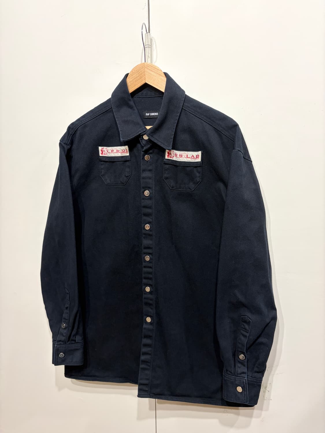 20SS 라프시몬스 Rs-Lab 데님 셔츠 자켓 상품이미지3