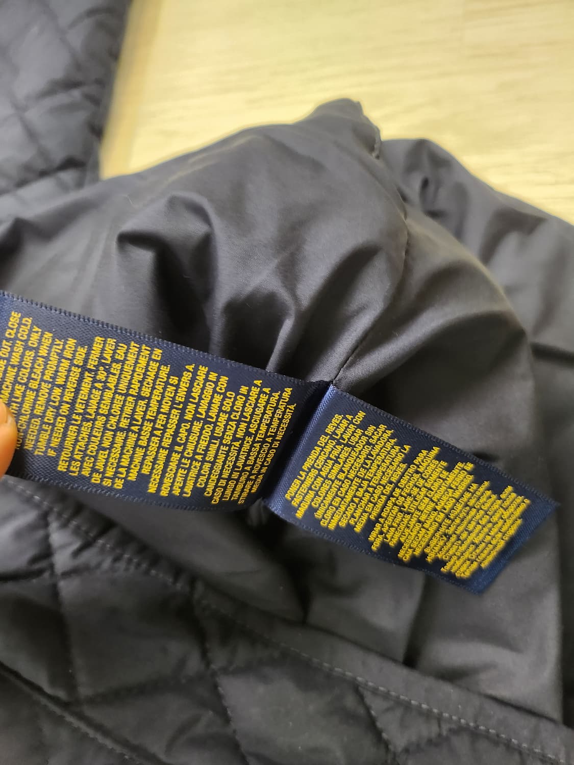 폴로 퀼팅 자켓 상품이미지4