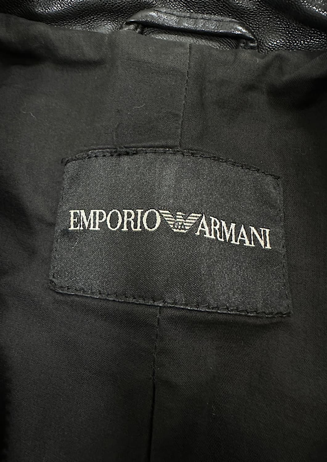 아르마니 가죽 자켓  상품이미지3