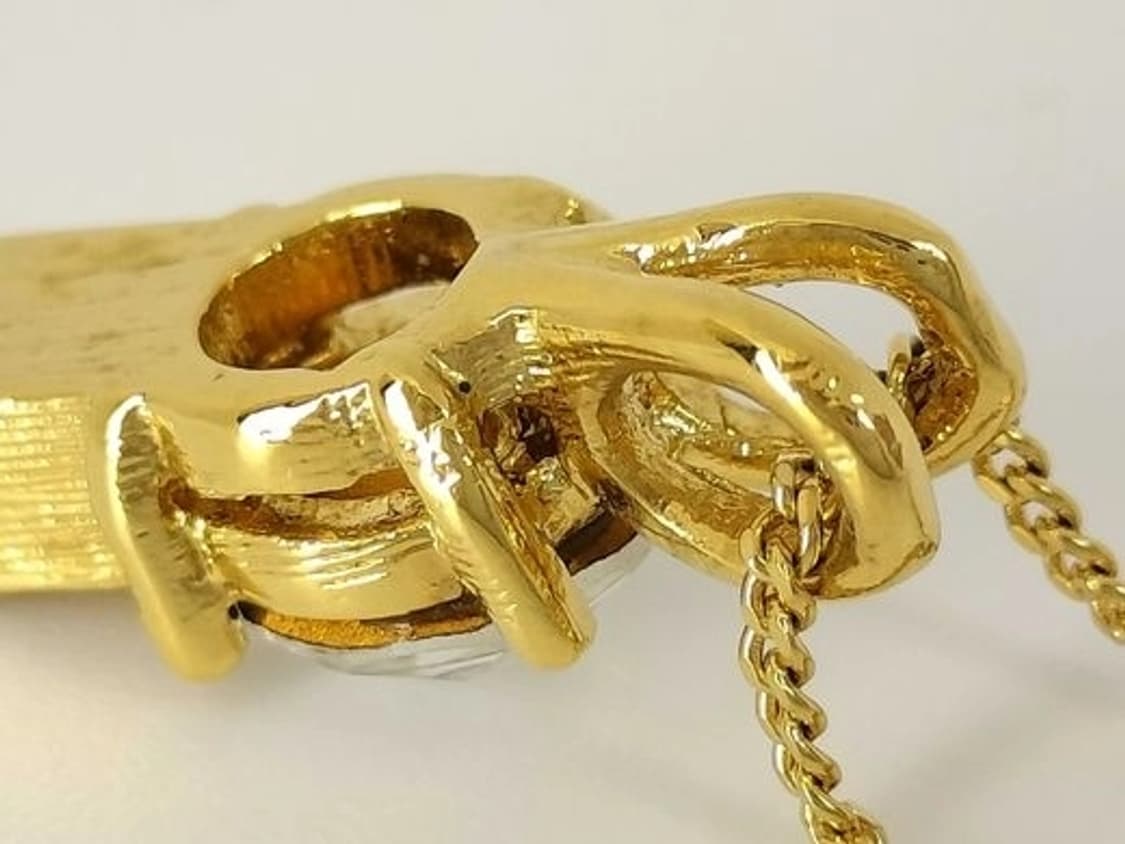 ​[예약] 지방시 정품 왕다이아(fk) 빈티지 로고 목걸이/B급 상품이미지8