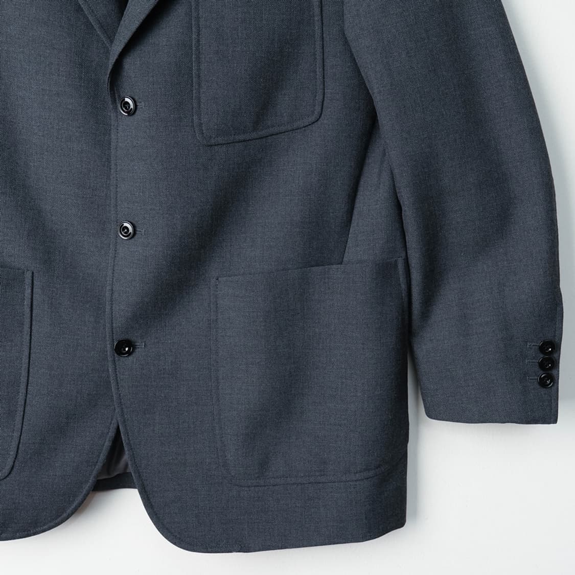 100/포터리 그레이 싱글 브레스트 블레이저 상품이미지5