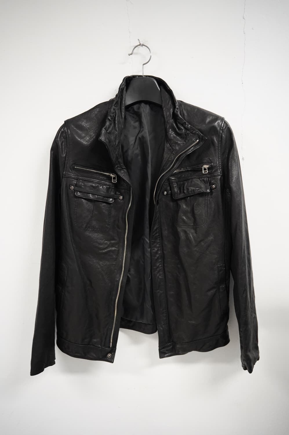 [A][95]베지터블 램스킨 빈티지 워싱 레더자켓 상품이미지2