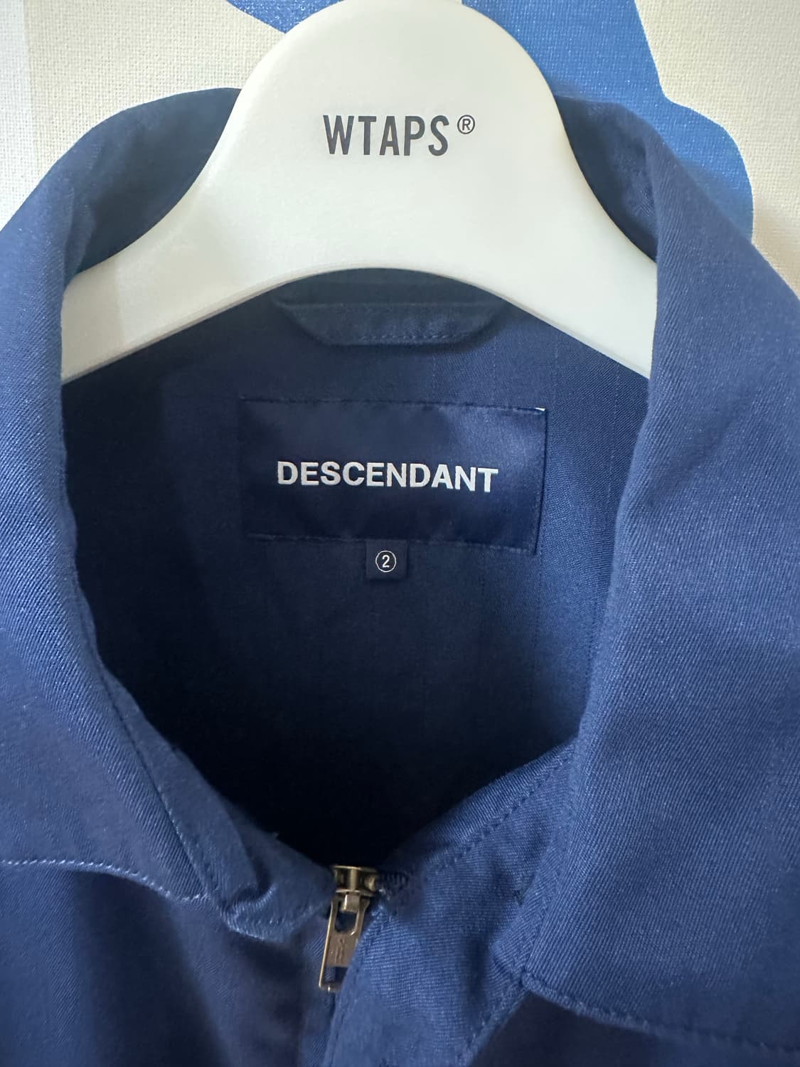 디센던트 블루종 자켓 퍼플 2사이즈 상품이미지2