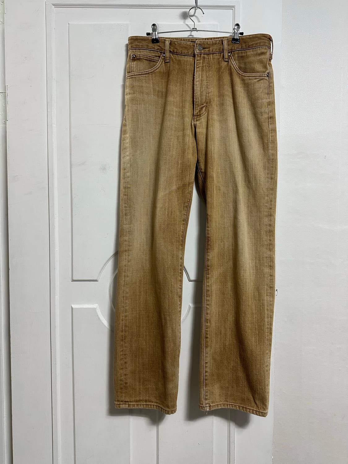 랭글러 워시드 데님 팬츠 상품이미지1