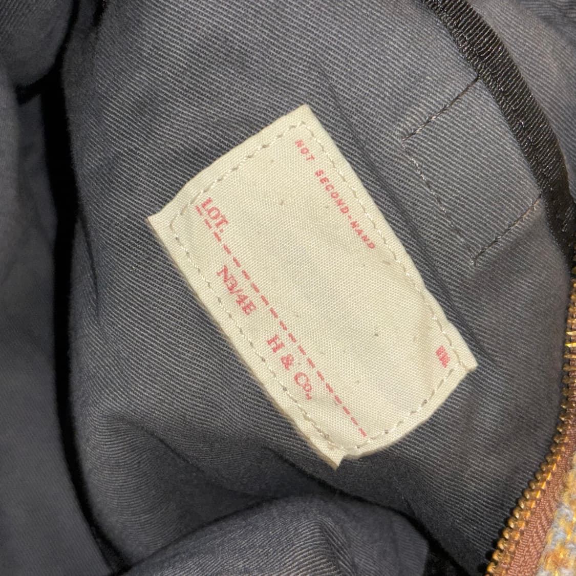 Harris Tweed Check Cross Bag 해리스트위드 상품이미지5