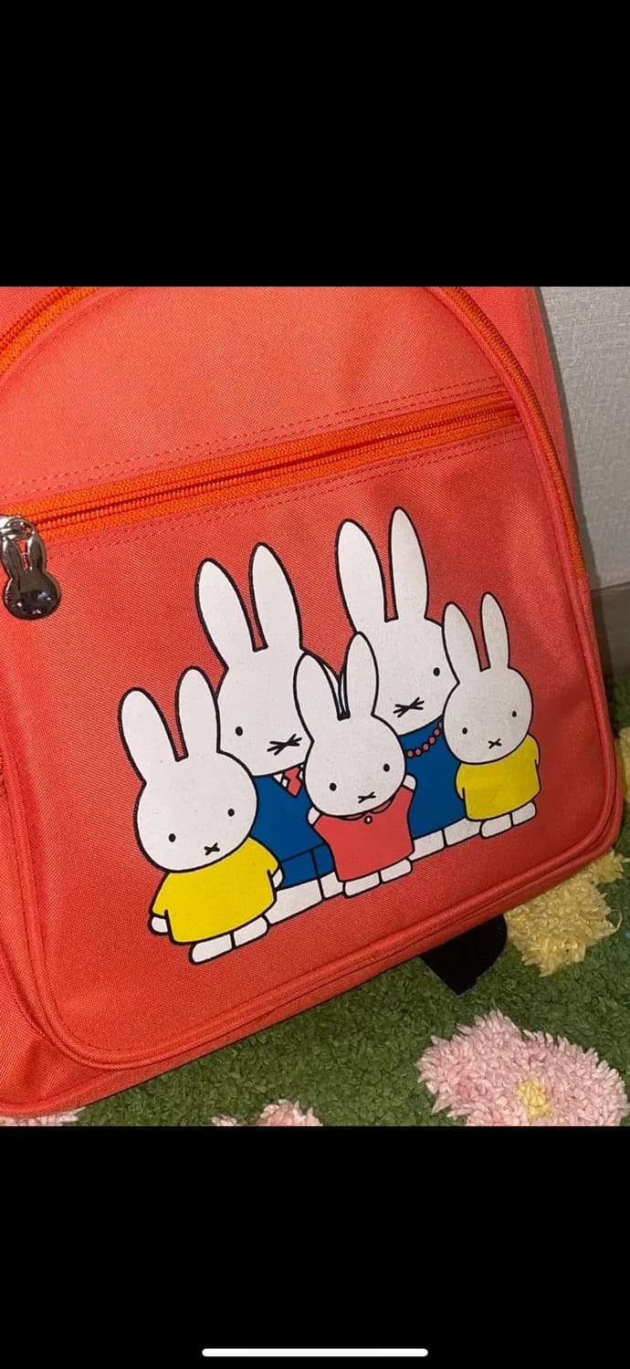 빈티지  오렌지 미피 백팩 상품이미지2