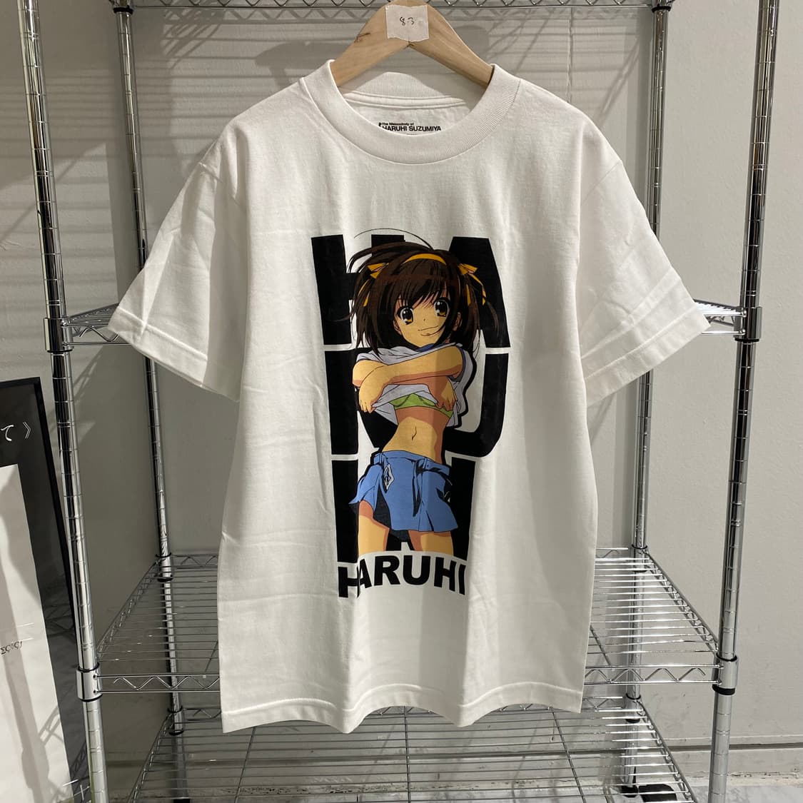 스즈미야 하루히 00s 빈티지 애니메이션 티셔츠 상품이미지1