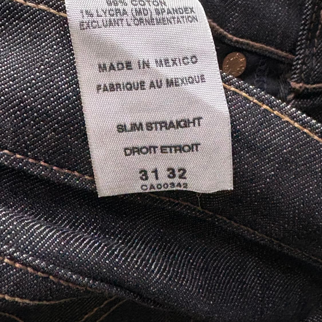 levis 슬림 스트레이트핏 데님 팬츠 상품이미지6