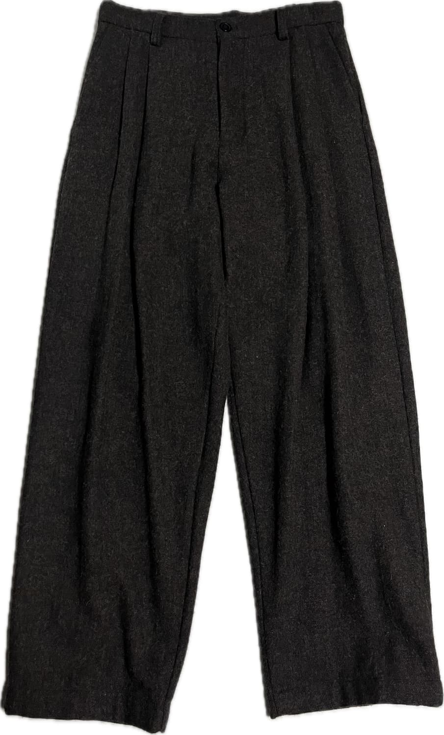 anb(구 999휴머니티) 투턱 울 팬츠 브라운 M 상품이미지1