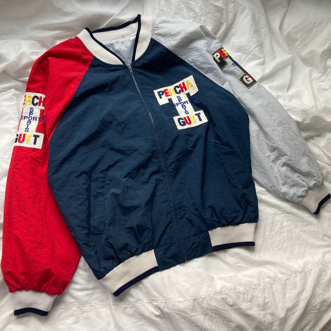 90’s 빈티지 올드스쿨 바람막이 자켓 상품이미지1