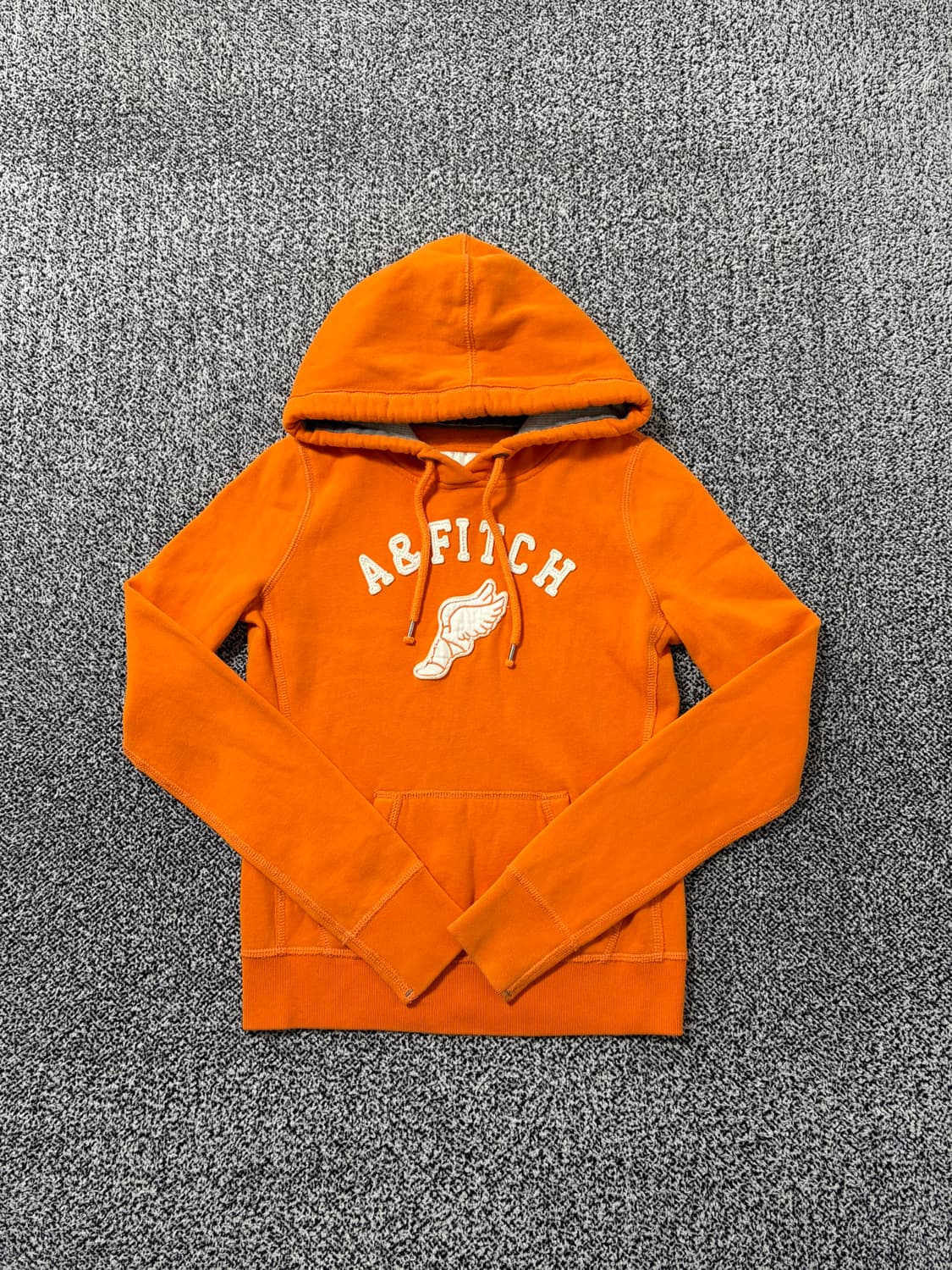 빈티지9. 아베크롬비 라이트오렌지 기모 후드티 상품이미지1