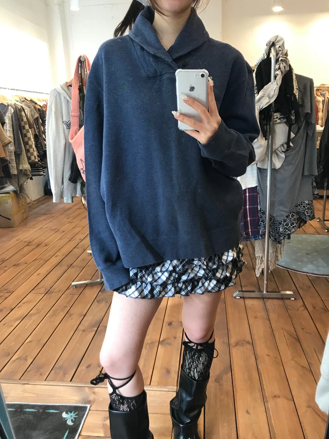 폴로 카라 니트 상품이미지3