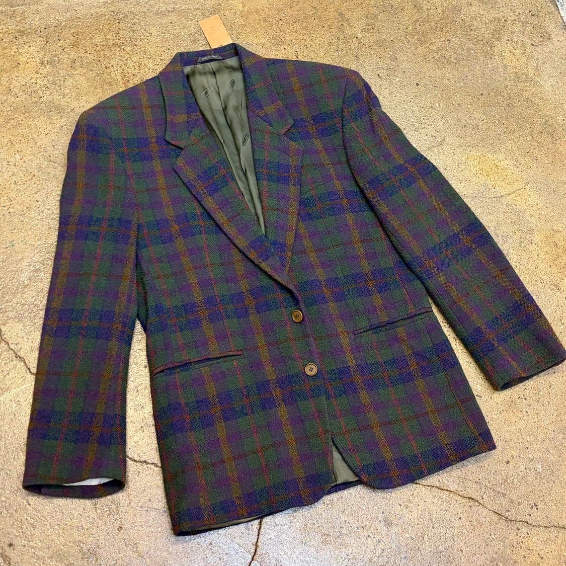 MISSONI mdae in italy 미쏘니 정품 빈티지 울 블레이저 상품이미지2